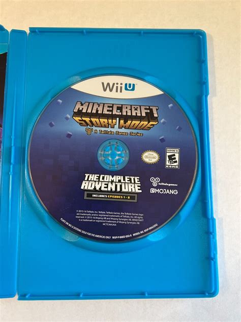 Minecraft Story Mode The Complete Adventure Wii U Ebay