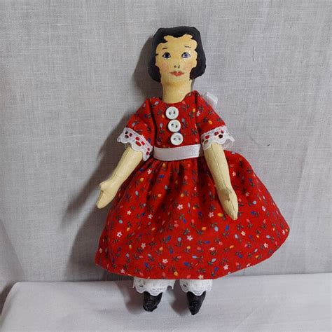 Hitty Doll Clothes Sewing Pdf Pattern For Dress Pantalets Etsy