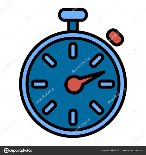 Timer Icon Countdown Timer Symbol Timer Stopwatch Modern Icon Flat