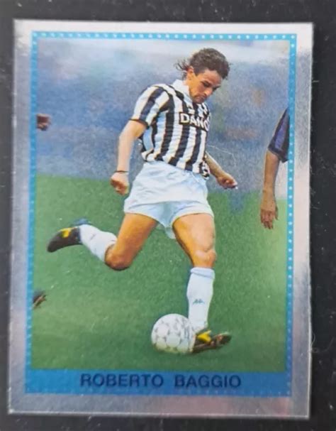 Rara Figurina Esaurita Roberto Baggio Juventus N Calciatori Panini