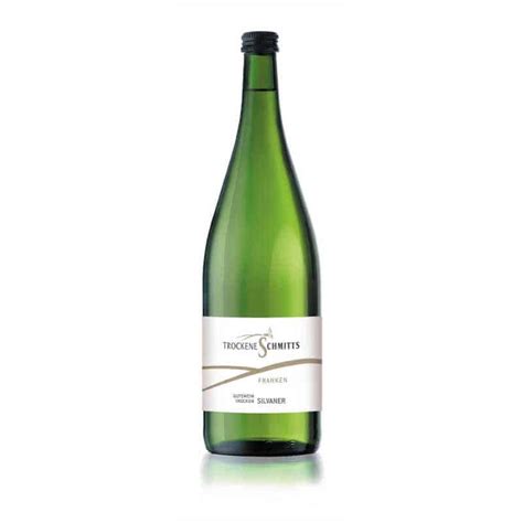 2023er SILVANER Qualitätswein trocken Literflasche Trockene Schmitts