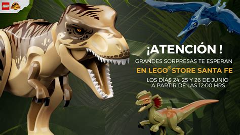 Evento Lego Jurassic World En Centro Santa Fe Para Niños