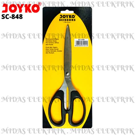 Jual Scissors Gunting Kertas Besar Joyko SC 848 SC848 Stainless Steel