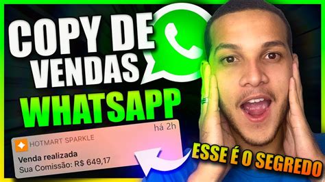 Como Criar Uma Copy De Vendas Para Whatsapp Na Pratica Youtube