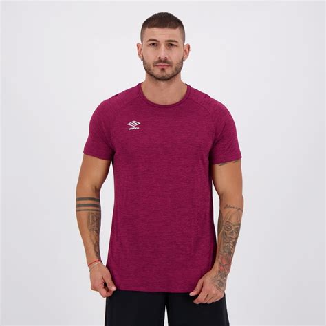 Camiseta Umbro Twr Flat New Vinho Mescla Futfanatics