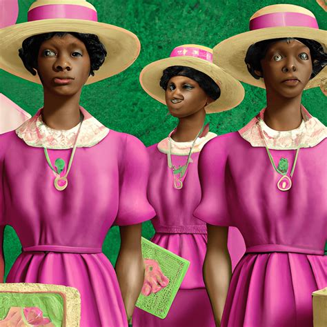 African American Sorority Women In The 1920s · Creative Fabrica