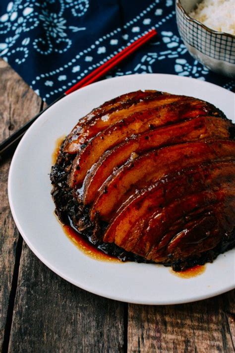 Mei Cai Kou Rou Pork Belly With Preserved Vegetables The Woks Of Life Recipe Pork Belly