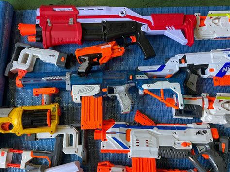 Yahooオークション ジャンク品 Nerf∥ナーフ 空気銃 トイガン まと