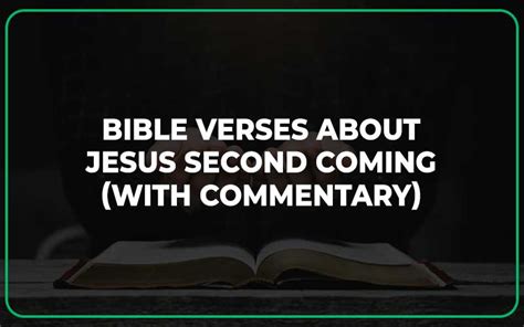 25 Bible Verses About Jesus Second Coming (With Commentary) - Scripture Savvy