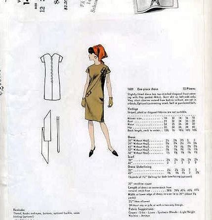 S Molyneux Vogue Paris Original Pattern Slim Dress Diagonal