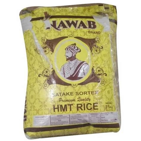 Nawab Satake Sortex HMT Rice Packaging Type PP Bag 25 Kg At 1375