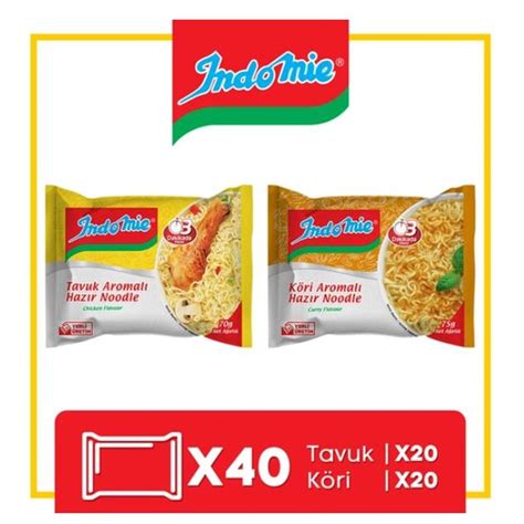 Indomie L Hazir Noodle Paket Karma Kol Tavuk K R Ind