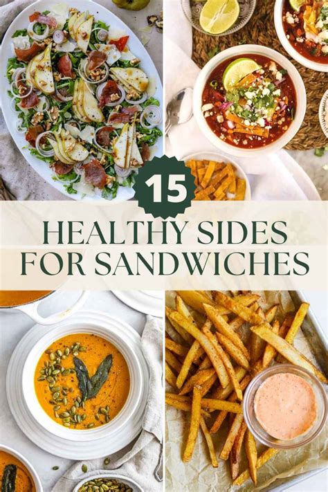 15 Healthy Sides For Sandwiches • The Heirloom Pantry