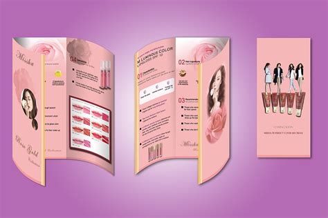 Pamphlet Design For Missha On Behance