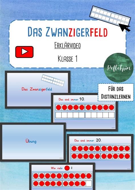 Zwanzigerfeld Erklärvideo Klasse 1 Für Das Distanzlernen Geeignet