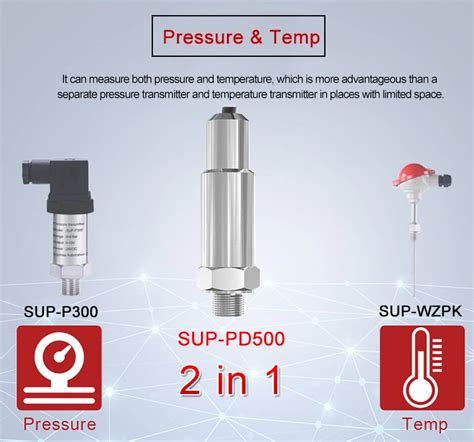 Sup Pd500 Pressureandtemperature Transmitter Supmea Automation Coltd