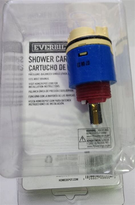 Everbilt Single Lever Cartridge For Shower Faucets Replaces Zurn Rk7300 Olympia Ebay