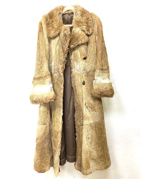 Lot - Vintage Ladies Full Length Beaver Fur Coat