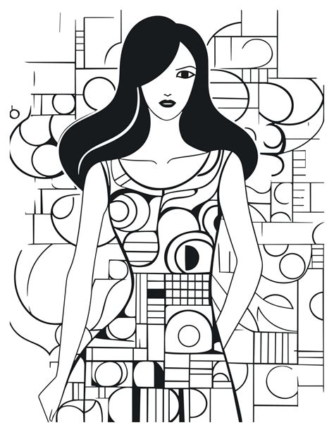Fashion Frenzy Coloring Pages for All Ages | Express Your Style