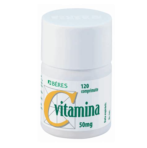 Vitamina C 50 Mg 120 Comprimate Beres Farmacia Morpheus