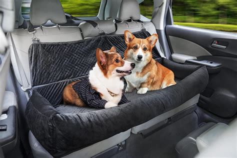 Asiento de automóvil para perro para asiento trasero asiento elevador