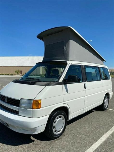 1993 Volkswagen Eurovan Mv 2 5l SEE VIDEO Classic Volkswagen EuroVan