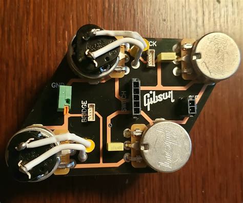 Gibson Les Paul Quick Connect Pcb Wiring Harness Cts Coil Reverb