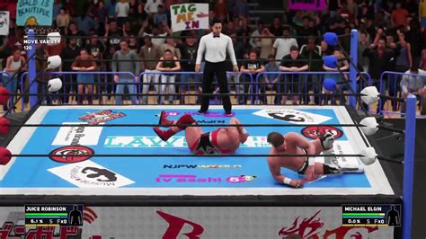 Wwe K Njpw Japan Cup Night Nd Round Juice Robinson Vs Michael