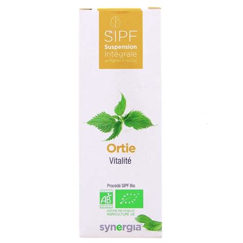 Sipf Ortie Bio Vitalit Ml Synergia Illicopharma