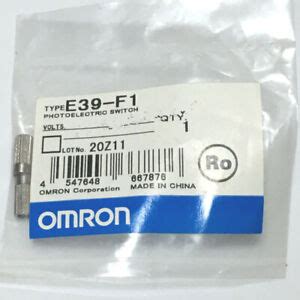 1 Pcs OMRON E39 F1 Sensor EBay