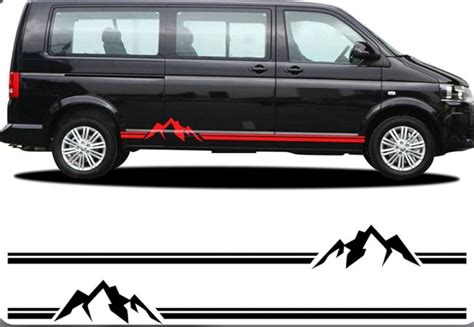 Naklejki Na Bok Pasy G Ry Vw T T T Transporter Multivan Vivaro Opole