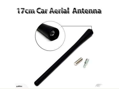 Universal Short Car Aerial Antenna 17cm Paktecnz