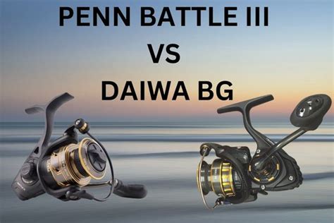 Penn Battle Iii Vs Daiwa Bg Trout Resource