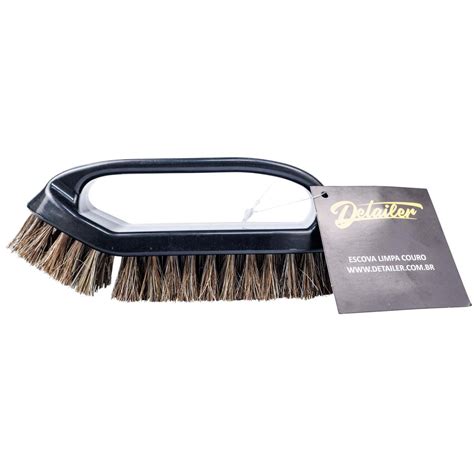 Escova De Cerdas Macias Para Limpeza - Escova Manual Detailer de Cerdas Macias Para Limpeza de Couro - CarXparts
