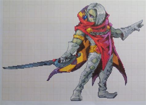 Pixel Art Hyrule Warriors Ghirahim By Paintpixelart On Deviantart