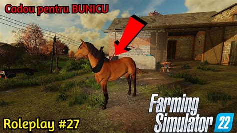 Fs22 Roleplay Romania 2k Am Cumparat Un CAL Pentru BUNICU Ferma