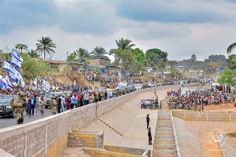 Rdc F Lix Tshisekedi Proc De La R Ouverture De La Route Kimwenza