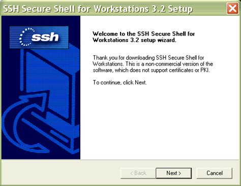 Installing And Using The SSH Secure Shell File Transfer Client With The