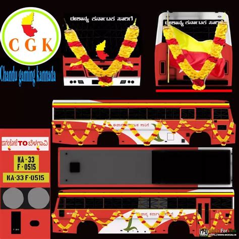 Bussid Ksrtc Karnataka Suvarna Bus Livery Artofit