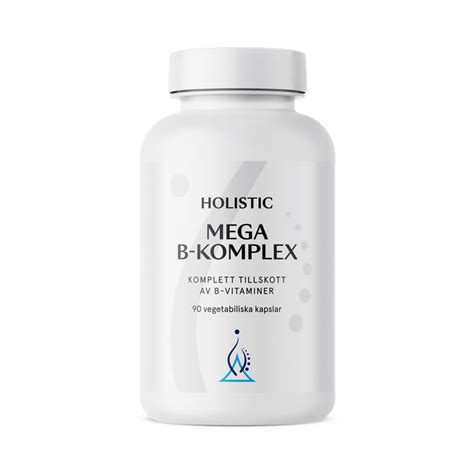 Holistic Mega B Komplex 90 Caps ProteinOnline Se