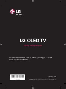 Handleiding LG OLED65E8LLA OLED Televisie