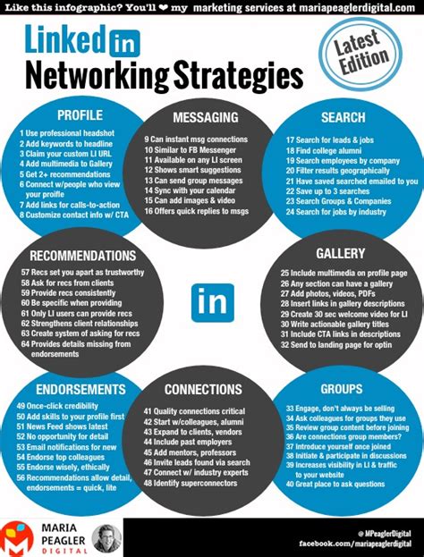 The Ultimate Guide To Profitable Linkedin Networking Infographic