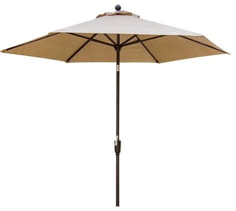 Traditional Patio Umbrella Aluminum Frame With Weather Resistant