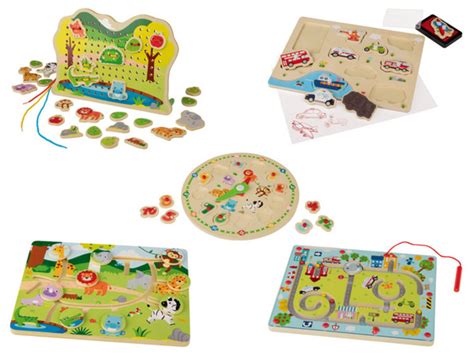 Playtive Lernpuzzle Lernspiel Aus Echtholz Von Lidl Ansehen