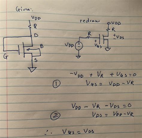 Mosfet Analysis - Electrical Engineering Stack Exchange