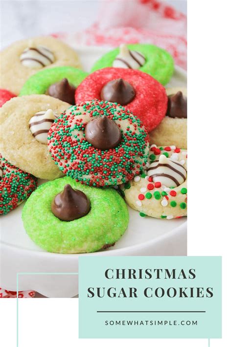 Christmas Hershey Kiss Cookies Recipe Hershey Kiss Cookie Start