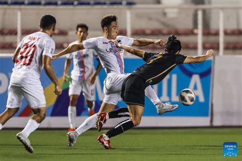 AFC Cup Football Match Dynamic Herb Cebu FC Vs Shan United FC Xinhua