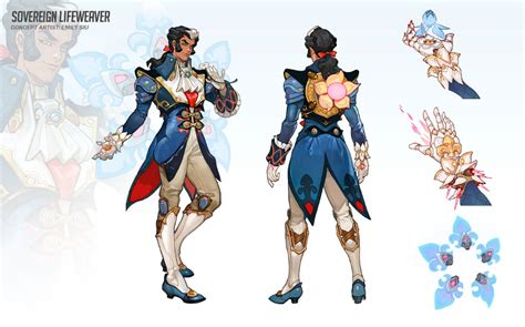 Sovereign Lifeweaver Skin Concept Art - Overwatch 2 Art Gallery in 2023 ...