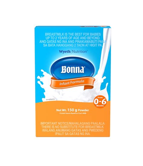 Bonna Infant Formula 0 6 Months 150g Rose Pharmacy Medicine Delivery