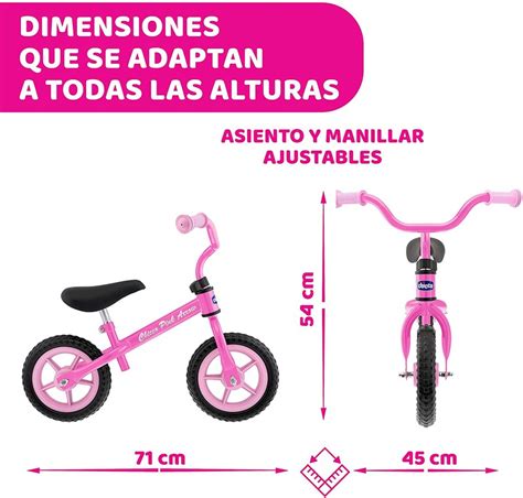 Bicicleta Sin Pedales Chicco First Bike Dondino Juguetes